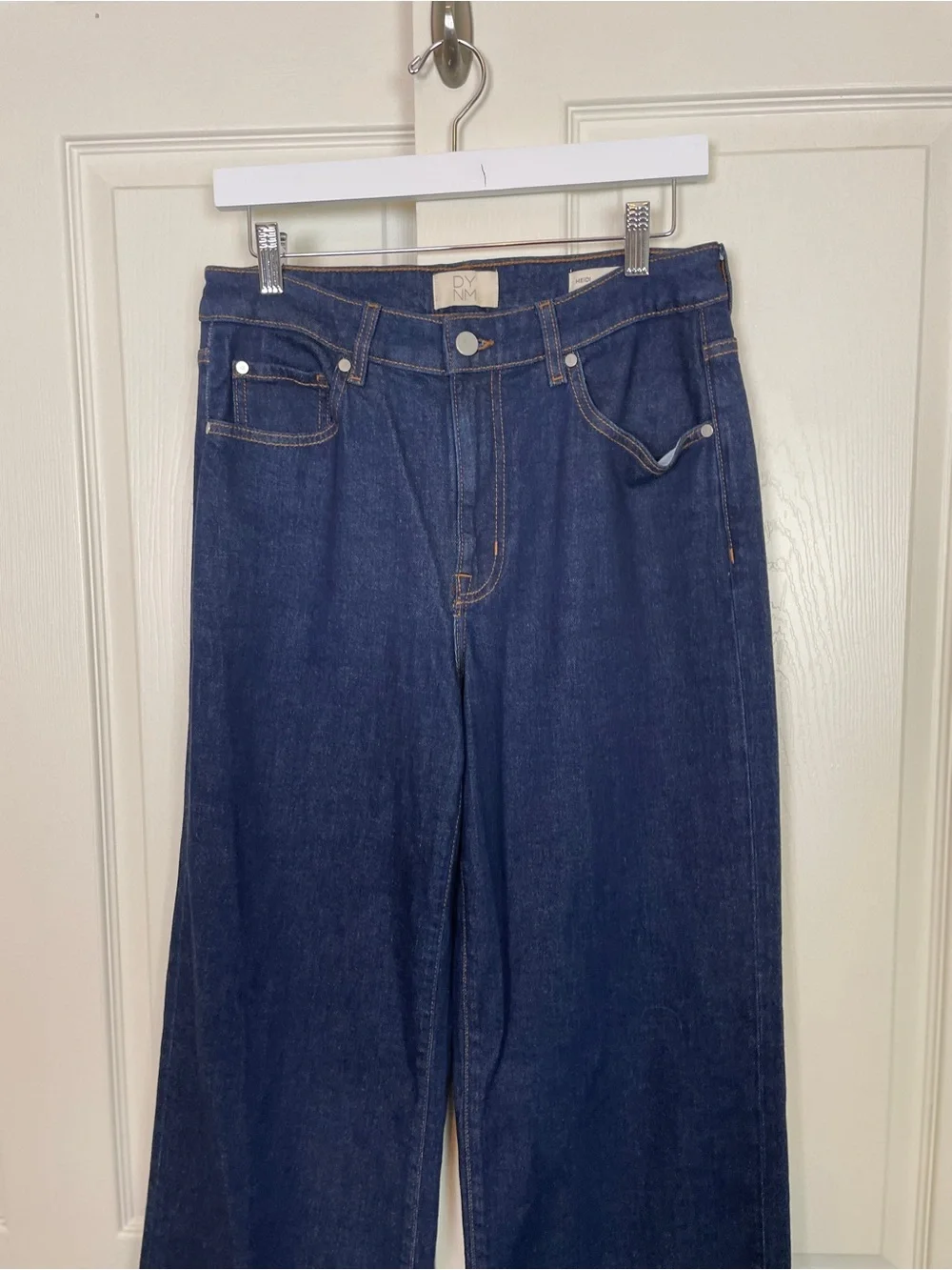 Dynamite Heidi High Rise Wide Leg Jeans Dark Indigo Sz 29